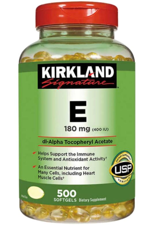 KIRKLAND VITAMINA E 500 SOFTGELS
