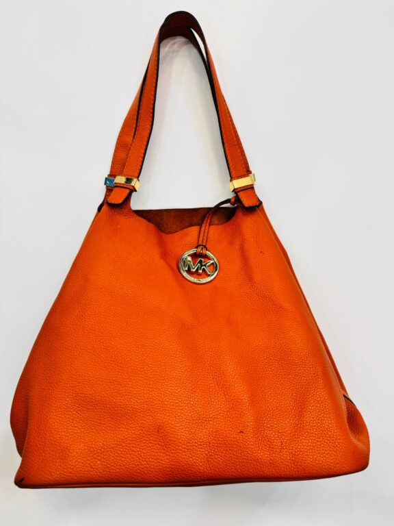 BOLSO MICHAEL KORS DE CUERO COLOR NARANJA